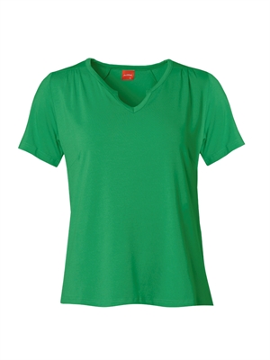 Petra T-shirt basis Dark Green fra du Milde - Tinashjem